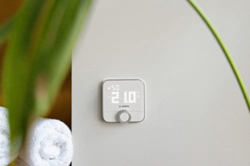 Bosch Smart Home Thermostat for Wired Heating, 230V, Google Assistant & Alexa