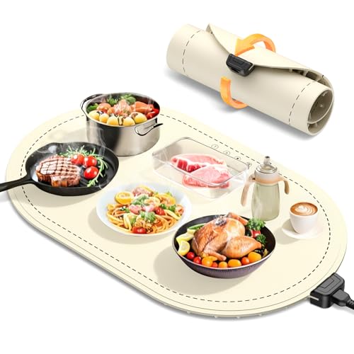 Silicone Food Warmer Mat: Fast Full-Surface Heating Tray
