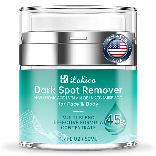 Skin Repair Cream for Dark Spots on Face & Body - Age, Sun, Freckles - All Skin Types - 1.7oz