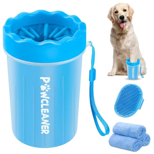 PawPlunge Dog Paw Cleaner: Mud-Free Paws for Dogs/Cats, Small-Large