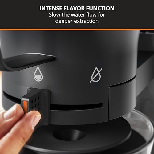 KRUPS 8 Cup Drip Coffee Maker, SCA-Certified, Blooming Tech, Barista-Quality, Pour Over, Easy Clean, Stainless Steel Design