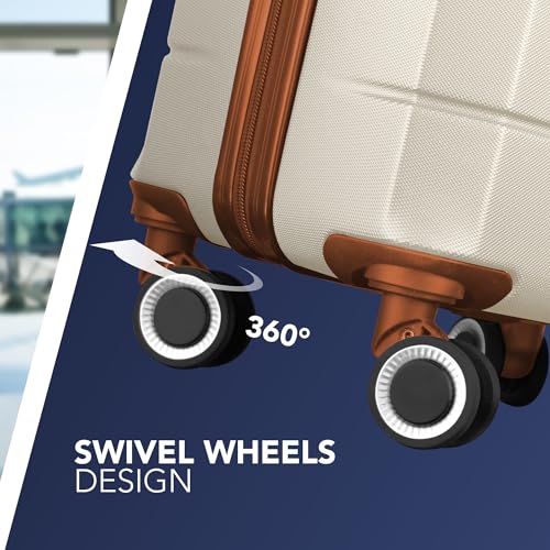 LUGG Jetset 15" Lightweight Travel Cabin Bag, Water Resistant, Safe Locking System, Underseat Luggage