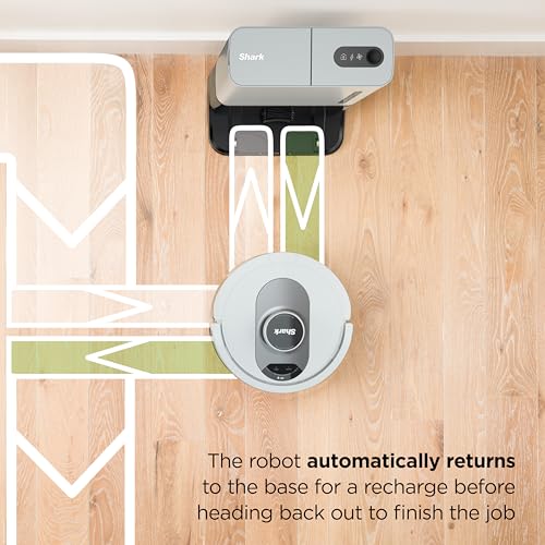 Shark AI Robot Vacuum with Voice Control & Self-Empty Base