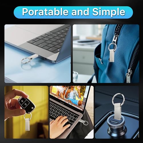 Poxfun USB 3.0 Memory Stick: Fast Speed, Large Storage Flash Drive for PC, TV, Laptops