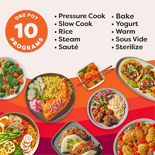 Instant Pot Pro 8 Quart 10-in-1 Multi-Cooker with App, Recipes