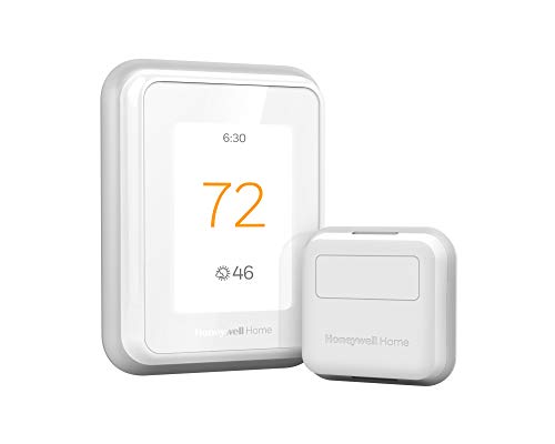 Honeywell Home T9 Smart Thermostat with Room Sensor, Touch Display, White