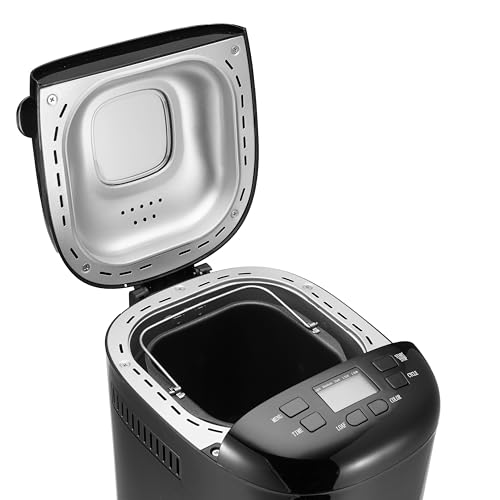 Amazon Basics 2 Pound Bread Maker: 14 Settings, LCD Display