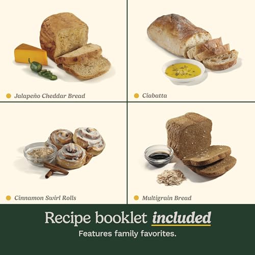 Cuisinart Bread Maker: Stainless Steel, 12 Menu Options, 2lb Loaf Sizes, Nonstick Pan & Paddle