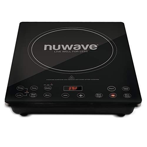 Nuwave Pro Chef Induction Cooktop 1800W, Portable 8" Coil, 94 Temp Settings