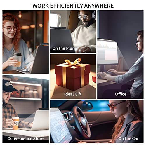 Eye-Care USB Reading LED Task Lamp for Monitor, Touch Control