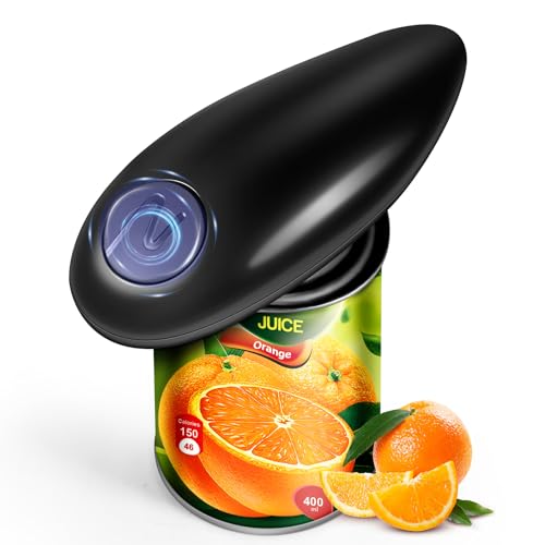 Brand Electric Can Opener: One-Touch Automatic, Safe for Arthritic Hands, Easy Kitchen Use