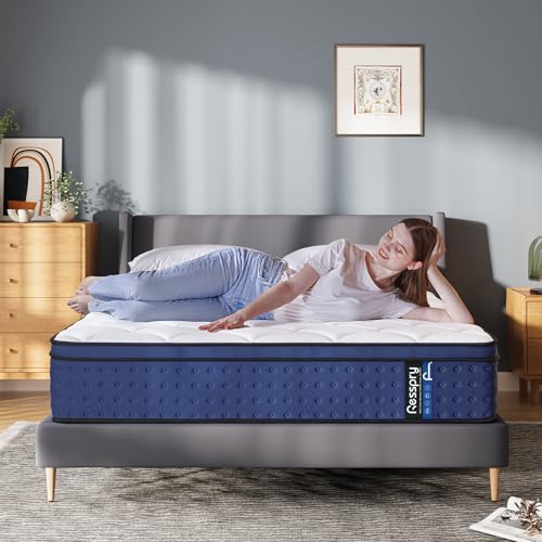 Resspry 10" Hybrid Mattress: Pressure Relief, Breathable Foam, Pocket Spring - Medium Firm Single Bed