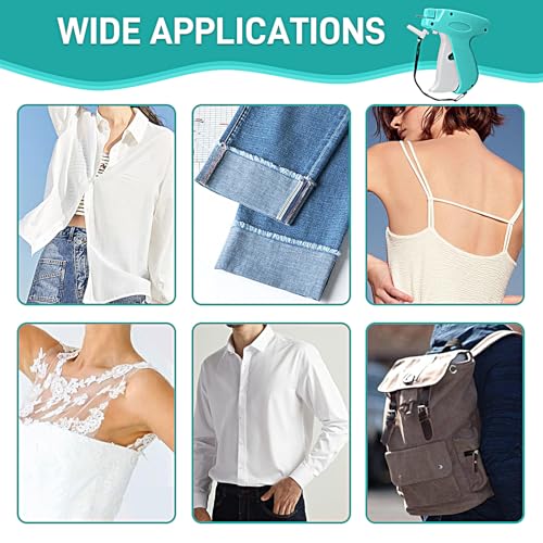 Stitch Gun for Quick Clothing Fixes, Sewing Kit with Fasteners & Needles