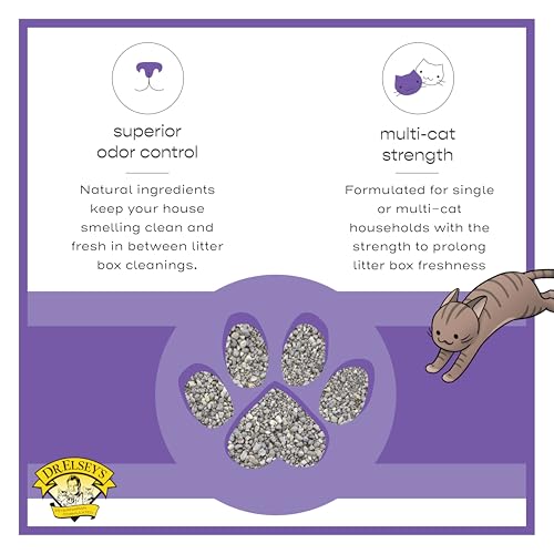 Dr. Elsey's Clumping Clay Cat Litter 18 lb Bag - Clean Tracks