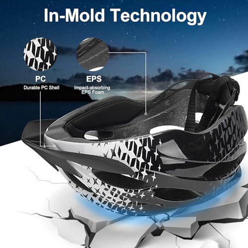 Cycle Helmet with Light | Breathable MTB Helmet for Adults