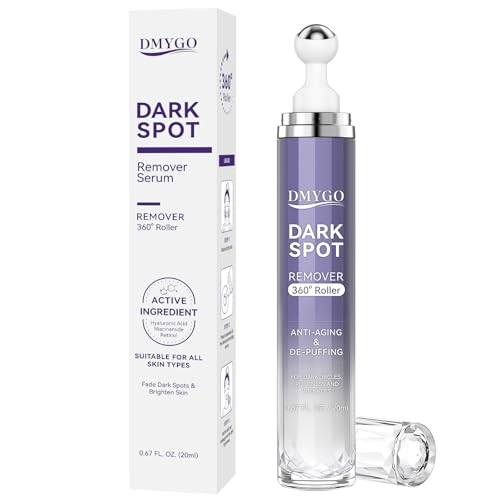 Skin Brightening Serum for Dark Spots on Face & Body - 360° Roller - 20ml