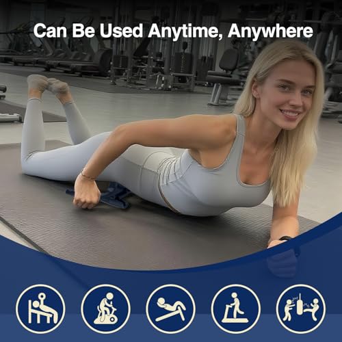 Hip Hook Psoas Release Tool - Adjustable for Pain Relief - Trigger Point Massage (Blue)