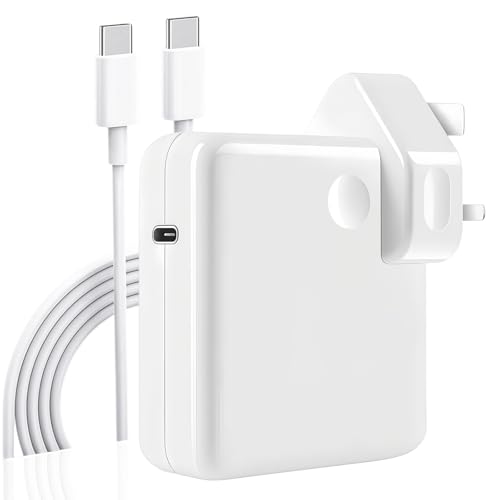 bokilino 96W USB C Charger for MacBook Pro & Air, All USB-C Laptops, iPad, 6.6ft 5A Cable