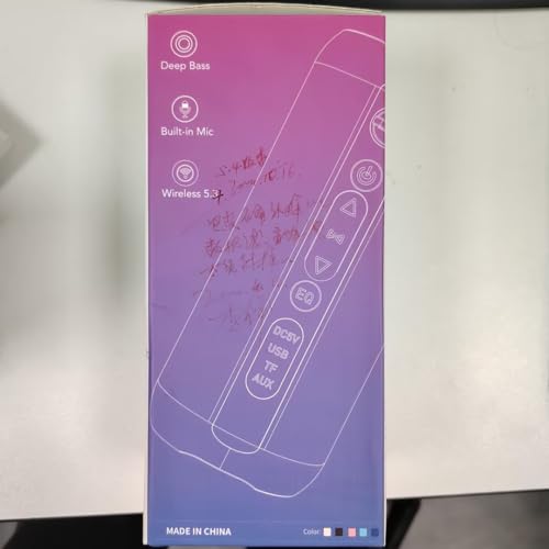 taopodo Portable Bluetooth Speaker: Stereo Sound, TWS Pairing, Ideal for Home, Outdoors, Hiking