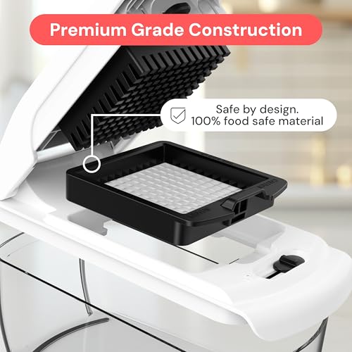 Fullstar Pro Chopper: 4-in-1 Vegetable Spiralizer & Slicer