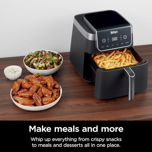 Ninja 6.5 QT Pro XL Air Fryer: Max Crisp, Roast, Bake & More