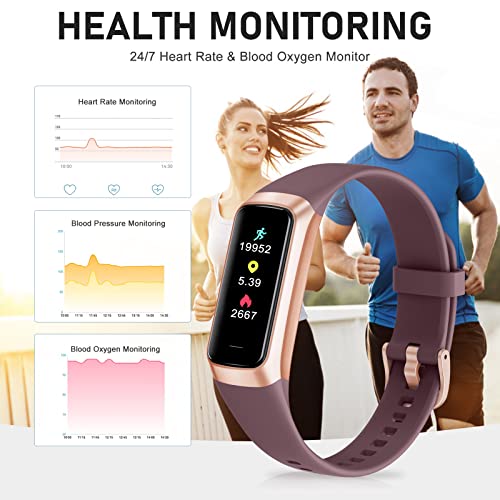 Brand Fitness Tracker 1.10 inch Color Screen, Heart Rate Monitor, Sleep Tracker, Pedometer Smart Watch