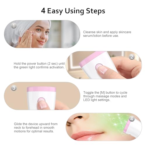 Beauty Skin Care Tool: 5-in-1 Facial Massager for Face & Neck