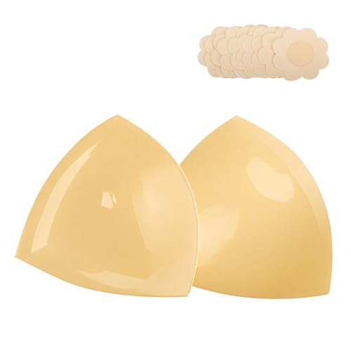 Double Sided Sticky Bra for D+ Cups, Lift Inserts, Washable & Reusable