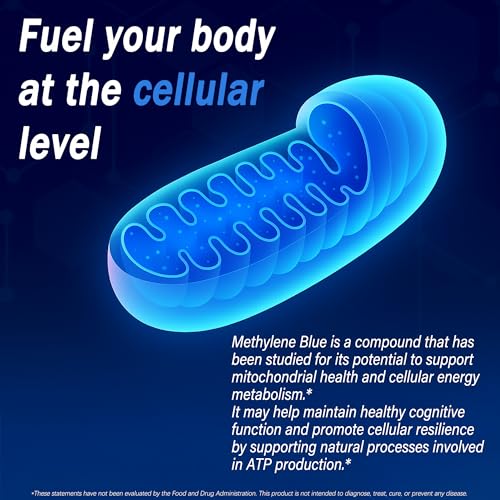 Pharmaceutical Grade Methylene Blue Drops 5% for Humans