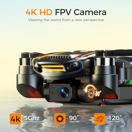 Brand H11 GPS Drones 4k Camera Quadcopter Follow Me Brushless Motor Auto Return 2 Batteries 45min Flight Time
