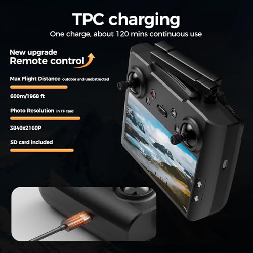 Brand H11 GPS Drones 4k Camera Quadcopter Follow Me Brushless Motor Auto Return 2 Batteries 45min Flight Time