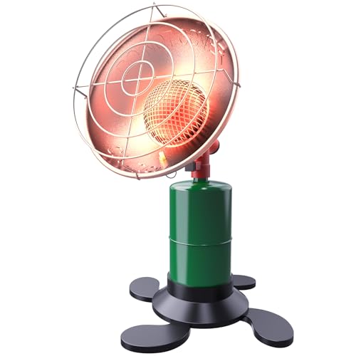 Portable Propane Heater: 6200 BTU Tent & Camping Gas Stove