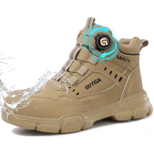 Lightweight Waterproof Steel Toe Work Boots for Men & Women