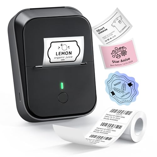 Label Maker PM260 - Bluetooth Printer for Home & Office Organization
