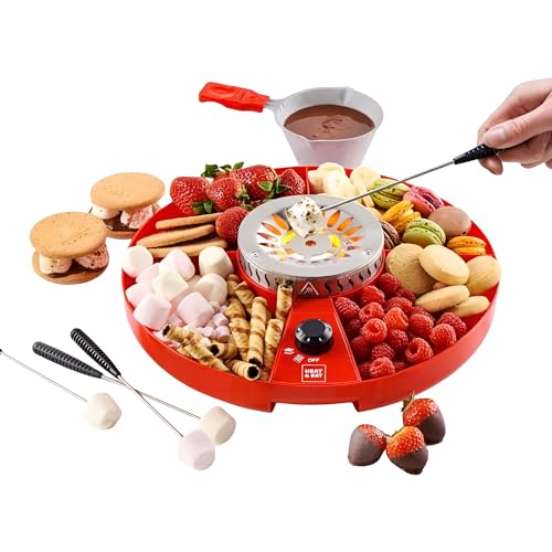 S'mores Maker Kit: Indoor Marshmallow Roasting Set, Flameless Tabletop, Non Stick Pot, Family Fun Toaster - Perfect for Parties