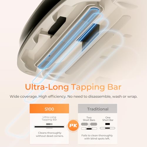 JIGOO Mite Vacuum Cleaner: Dust Sensor, LED Display, UV-C Light