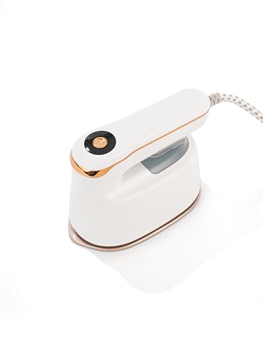 TravelJoy Portable Clothes Steamer: Ceramic Glaze, 1100W, Fast Heat Up, 4-Speed, Dry&Wet Iron