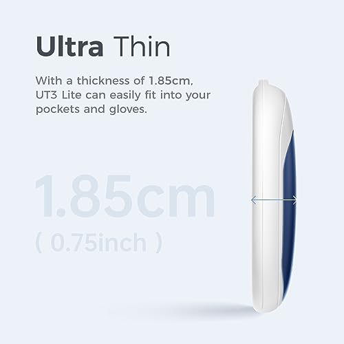 OCOOPA 2-Pack Rechargeable Magnetic Hand Warmers, Fast Heating, 3-Settings, Portable Heater, Gloves Fitting