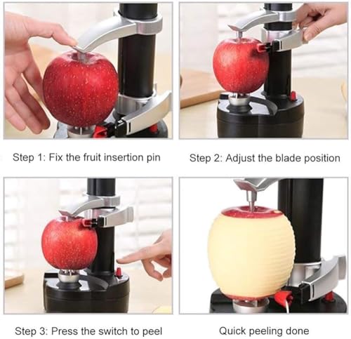 Automatic Electric Potato Peeler & Fruit Vegetable Cutter - Kitchen Tool