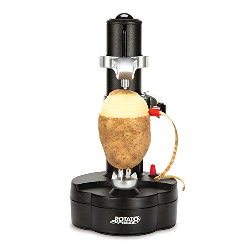 Starfrit Rotato Express Electric Peeler - Effortlessly Peel Vegetables - Safe & Easy - 2 Spare Blades