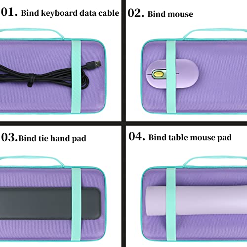 Logitech POP/POP ICON KEYS Keyboard Case for Wireless Bluetooth - Durable Travel Storage Solution
