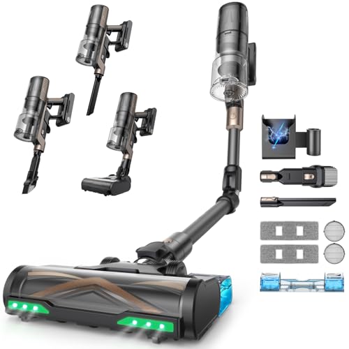 Proscenic P20 Cordless Vacuum Cleaner 70Kpa, Mop, GreenEye Detection