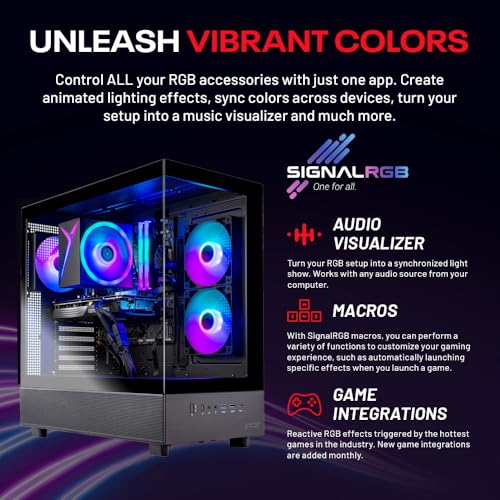 Skytech Azure 3 Gaming Desktop Ryzen 7, AMD RX 9060 XT, 1TB SSD