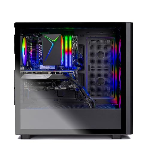 Skytech Chronos Gaming PC Ryzen 7 5700 3.7" (4.6" Turbo) NVIDIA RTX 5060 8GB - 1TB NVMe SSD, 16GB RAM, Wi-Fi, Win 11
