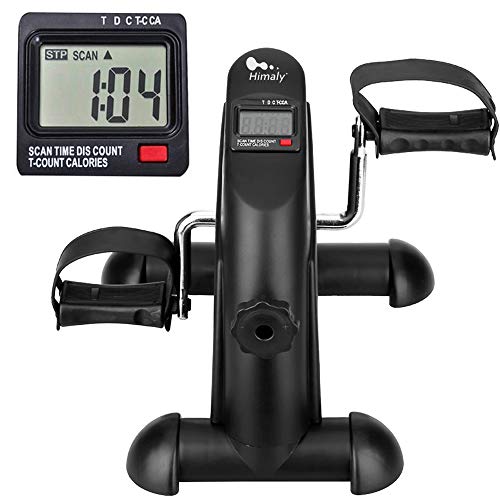 Himaly Mini Exercise Bike Pedal Exerciser with LCD Display