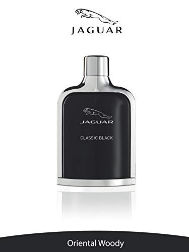 Jaguar Black Men Cologne 100ml - Woody Spicy Scent for Him