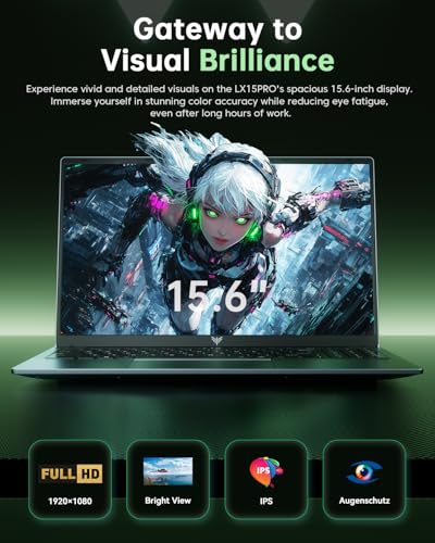 ACEMAGIC 15.6 inch Ryzen 5 Laptop, 16GB RAM, 512GB SSD, HD Display