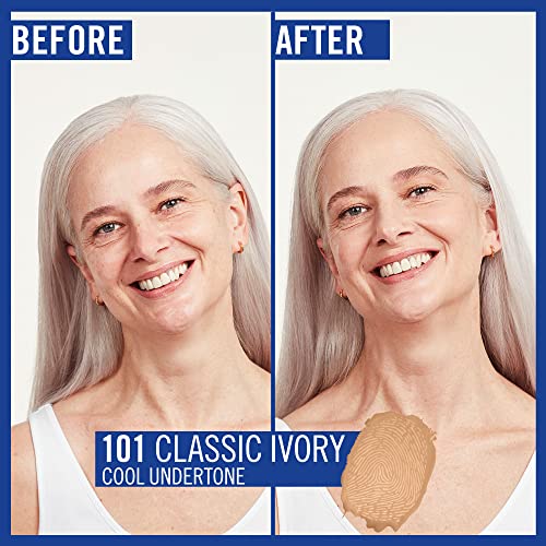 Rimmel Match Perfection Foundation - Classic Ivory, 24hr Hydration, Lightweight, SPF20