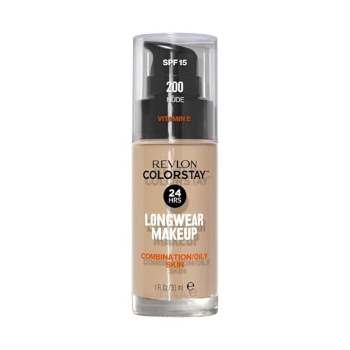Revlon Liquid Foundation Makeup SPF 15, Longwear Matte Finish