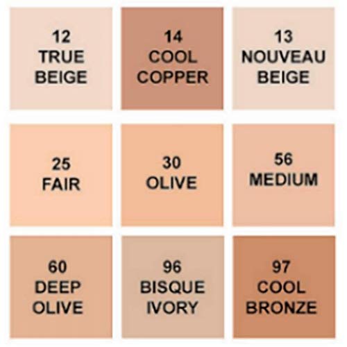 Max Factor Pan Stik Foundation 25 Fair, Full Coverage, Smooth Texture - Dewy Skin Look